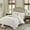 Off White#2, variant on King Size Bed In A Bag, 3 Piece Tufted Cotton Chenille Geometric Comforter Set Off-White King/Cal King, Off White Cotton Bedding Set,Cotton Bed Sheet Set