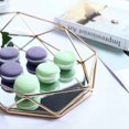 thumbnail image 5 of Efavormart 14" x 9" Gold Metal Geometric Serving Tray | Octagon Mirror Tray For Wedding Banquet Party Decoration, 5 of 11