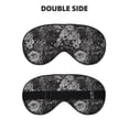 thumbnail image 2 of Naloa Rose Flowers Print Sleep Mask for Sleeper, Light Blocking Sleeping Eye Mask for Women Men, Eye Shade with Adjustable Strap for Travel, Nap,Meditation, 2 of 7
