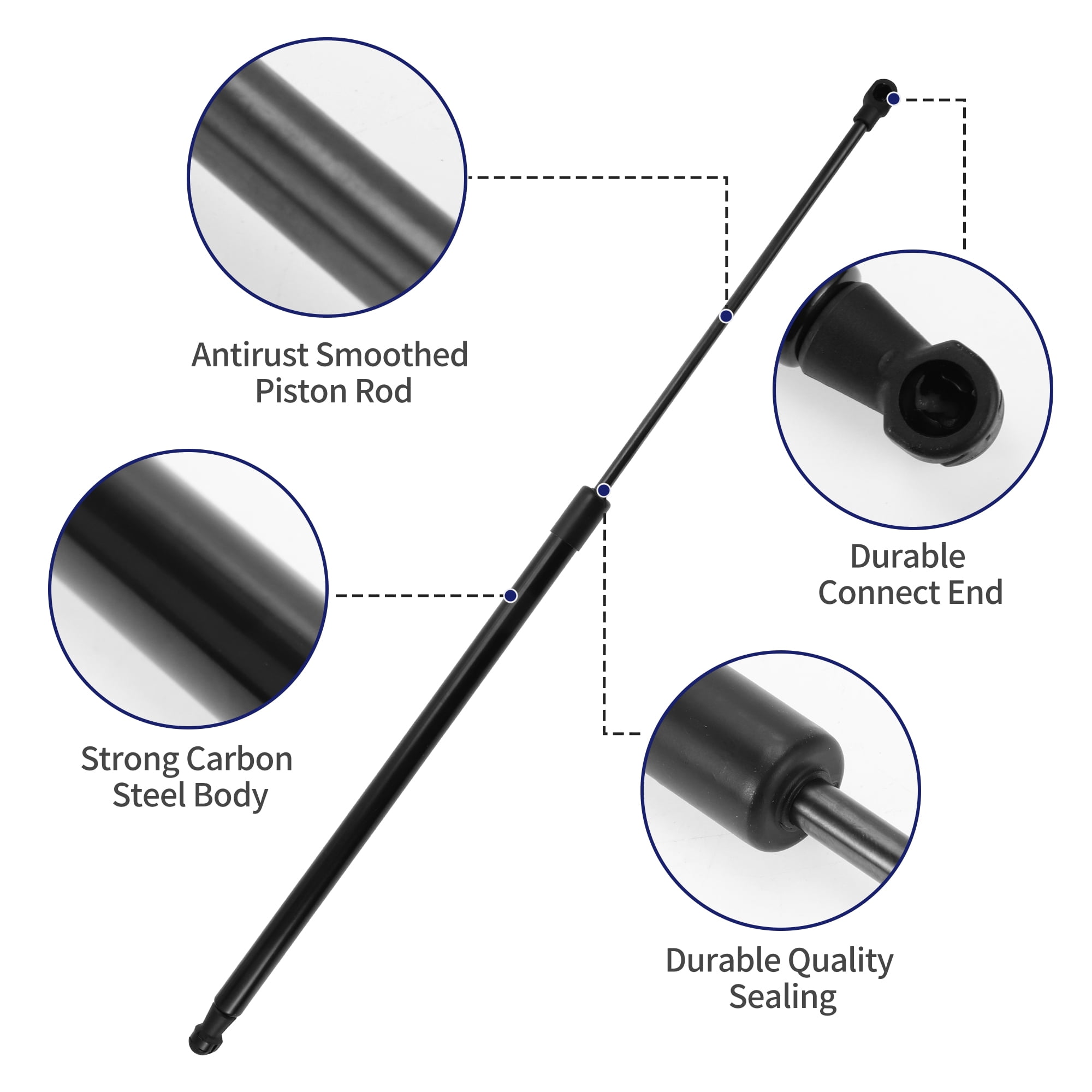Unique Bargains 2Pcs Tailgate Lift Support Struts for Citroen Xsara Break Estate 1997-2005