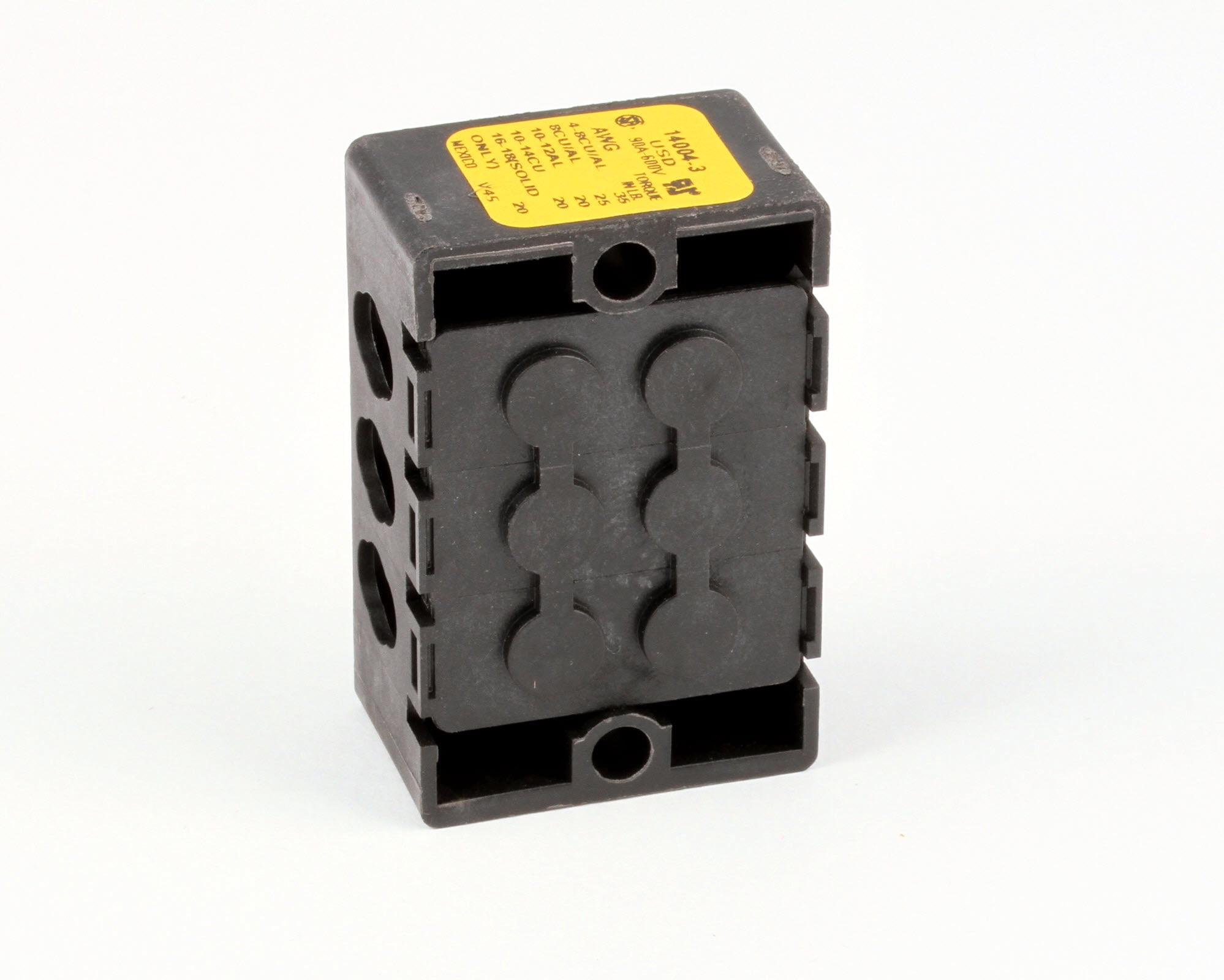Nieco 4622 3 pole, 90-Amp terminal block