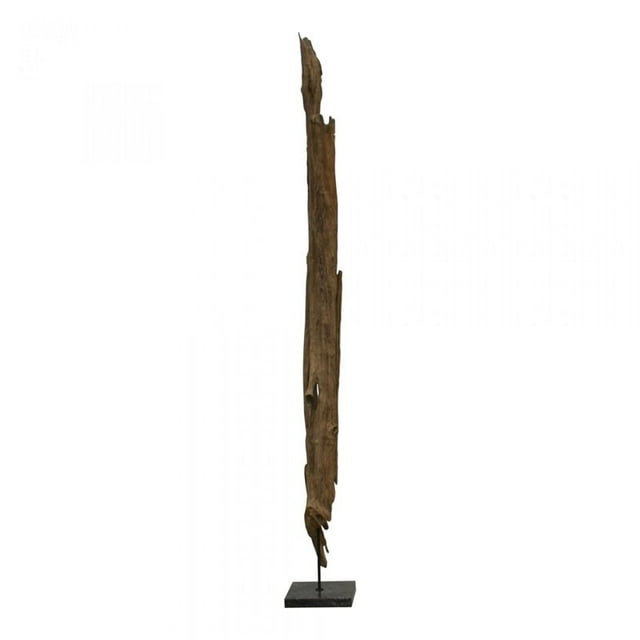 Moe's Drift Wood Art on Rough Marble Base in Natural