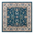 thumbnail image 3 of Unique Loom Medina Collection Area Rug - Hijaz (7' 10" Square Egyptian Blue/Brown), 3 of 12