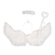 thumbnail image 5 of Diadema de princesa con alas de ángel para cosplay de Halloween, fotografía y cumpleaños 80cmx40cm, 5 of 9