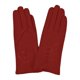 thumbnail image 1 of Eastern Counties Leather - Guantes con 3 botones decorativos para mujer (Rojo cereza), 1 of 2