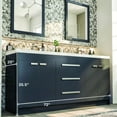 thumbnail image 2 of Eviva Lugano 72" Gray Modern Bathroom Vanity with White Integrated Acrylic Double Sink, 2 of 7