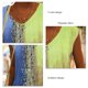 thumbnail image 4 of Camiseta de verano para mujer, holgada, informal, multicolor, con cuello en V, sin mangas, top degradado para mujeres y niñas, azul claro S, 4 of 7