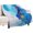 style-4, variant on Blue Floral Gold Accents Art Blanket Soft Cozy Flannel Blanket for man women