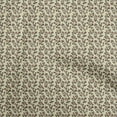 thumbnail image 1 of oneOone Viscose Jersey Yellow Fabric Floral Craft Projects Decor Fabric Printed By The Yard 60 Inch Wide, 1 of 4