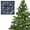 Blue, variant on Christmas Balls Navy Blue Ornaments - Pack of 9 Luxury Christmas Tree Decorations Shatterproof - Satin Glitter Xmas Bulbs Set, 80mm 3.15 inch(White)