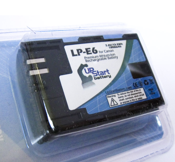 Canon EOS 60D Battery Replacement for Canon LPE6 Digital Camera