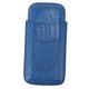 thumbnail image 1 of 3 Finger Cigar Holder Frosted Finish Portable 3 Finger Leather Cigar Case for Travelling Hiking Dark Blue, 1 of 4