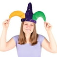 thumbnail image 2 of 6 Pack Beistle Mardi Gras Plush Jester Hat, 2 of 8