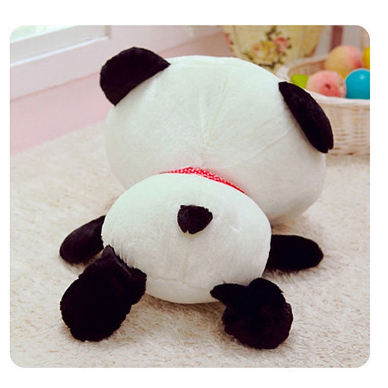 Pudcoco Quality Standing Cute Panda Bear Stuffed Animal Plush Soft Toy Cute  Doll Gift