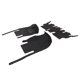thumbnail image 2 of Black Car Floor Mats, Wear Resistant All Inclusive Elegant Diamond Pattern PU Leather Car Floor Mats For Car ANGGREK Otros, 2 of 8
