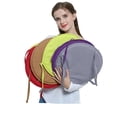 thumbnail image 4 of 30 / 38cm Bistro Round Chair Cushion Cushions Solid Round Tied Kitchen Dining Room Removable Bistro Circular Chair Cushion, 4 of 6