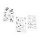 thumbnail image 4 of Sellos transparentes duraderos, reutilizables, transparentes, seguros, TPR, accesorios decorativos para hacer tarjetas para manualidades DIY, 3 uds., 4 of 8