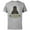 Athletic Heather, variant on Darth Vader Christmas Cookies Holiday - Short Sleeve Cotton T-Shirt for Adults - Customized-Charcoal