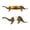 Green, variant on Dinosaur Corn Cob Holders, Prongs Funny Novelty Corn with Stainless Steel on the Cob Picks for BBQ Party Dining Table Accessories Summer Outdoor Camping Black