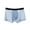 Light Blue, variant on ibuvkizy Mens Underwear!Men's Fashion Briefs,Men's Cotton Boxers Solid Color Open,Briefs Gifts,Mens Boxer Briefs