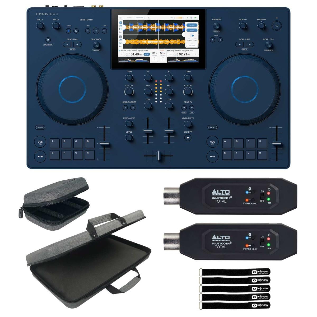 AlphaTheta OMNIS-DUO All-in-One Portable DJ System with Headphones