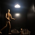 thumbnail image 2 of Luz nocturna para niños [paquete de 2] Luz LED con sensor de movimiento y base magnética (alimentada por batería) para habitación de bebé, baño, pasillo y escalera., 2 of 5