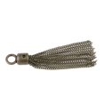 thumbnail image 4 of EHJRE 70mm Long Metal Chain Tassel Charm Pendant Tassels Jewelry Necklace Making Craft bronze, 4 of 8