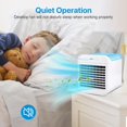 thumbnail image 2 of Portable Air Conditioner Fan,Usb Powered Air Cooler,Humidifier,Personal Mini Air Cooler Ultra Quiet Cooling Fan Suit for Family Travel office, 2 of 5