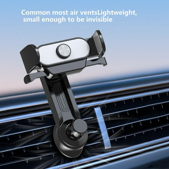 Kieccall Car Phone Base Multifunctional Phone Base Automatic Clamping Car Outlet Universal Navigation Bracket