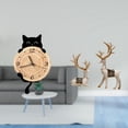 thumbnail image 2 of Reloj de pared,Reloj de pared decorativo para baño y dormitorio.,Estatua de alce y ciervo,Figuras de alce y ciervo,decoración del hogar,estatuas de resina,Estatua de escultura decorativa de, 2 of 8