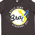 thumbnail image 4 of Inktastic World Down Syndrome Day Brave Boys or Girls Toddler T-Shirt, 4 of 5