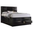 thumbnail image 3 of Briana 4-piece California King Bedroom Set Black, 3 of 11