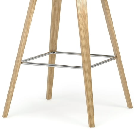 Simpli Home - Randolph Bentwood Counter Height Stool (Set of 2) - Mocha