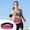 Hot Pink HT, variant on Running Waist Pack Waterproof Shockproof Fitness Phone Bag Outdoor Cycling Sports Fanny Pack Reflective Belt for Jogging Bottle Keys ID Adjustable Lightweight for Men Women