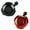 Black+Red, variant on Classic Bike Bicycle Bell Horn for Adults, Men, Women, Kids, Girls and Boys, Mountain Bike Accessories, Black+Red