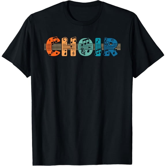 Choir Retro Singer Music Group Teacher Choir Directors T-Shirt