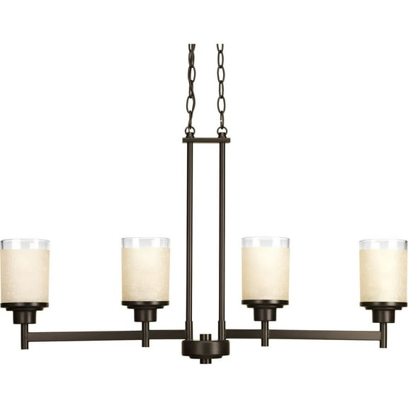 Alexa Collection Four-Light Linear Chandelier
