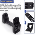 thumbnail image 3 of Heavy Duty Hood Latch Kit LH/RH for Kenworth T170, T270, T330, T370, T660 / Peterbilt 325, 335, 337, 340, 348, 384, 386, 567, 569, 579 / Mack CH/Blue Bird 315-5502/315-5503, 3 of 6