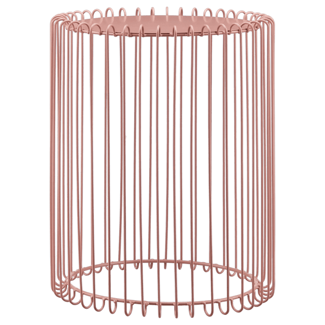 Bouclair Pink Wire Side Table