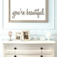 thumbnail image 1 of Ganfancp Alabanza Espejo Pared Decorativa Pegatinas Salón Dormitorio Pared Decorativa Pegatinas Ofertas Del Día 1X Adhesivo Mural, 1 of 5