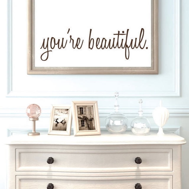 Ganfancp Alabanza Espejo Pared Decorativa Pegatinas Salón Dormitorio Pared Decorativa Pegatinas Ofertas Del Día 1X Adhesivo Mural