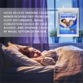 thumbnail image 3 of 10pcs Dredge Nasal Cavity Strips Extra Strength Anti Snoring Solution For Adult Men Women Kids Sleeping, 3 of 5
