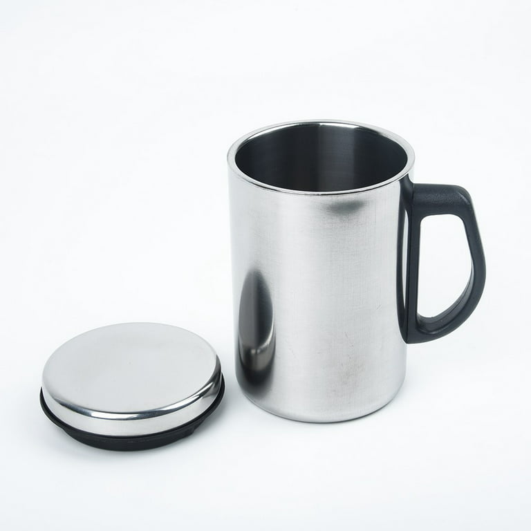 Stainless Steel Double Insulation Cup 500ML Vacuum Straw Cup With Lid Beer  Mugs For Tea Cup