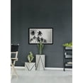 thumbnail image 4 of Marmont Hill Black and White Palms Framed Wall Art, 1.50" x 12.00", 4 of 6
