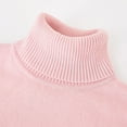 thumbnail image 6 of Kogui Cute Sweaters for Toddler Girls Toddler Baby Girl Sweater Cute Kids Outfit Little Girls Long Sleeve Bow Knit Sweatshirt Pullover Tops Size 4T 5T (Pink,4-5 Years), 6 of 9