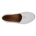 thumbnail image 3 of Spring Step Women's Kathaleta Premium Leather Slip-On Moccasin Shoes – Comfortable Flat Ladies Shoes with Removable Insole, Rubber Sole & Elegant Stitch Detailing, 3 of 6