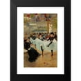 thumbnail image 2 of Jean Béraud 13x18 Black Modern Framed Museum Art Print Titled - Le Cafe De Paris, 2 of 5