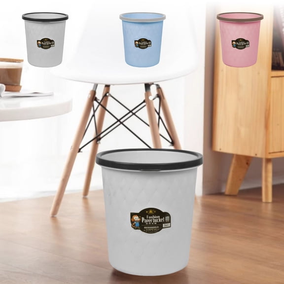 Kitchen Trash Can, Step-On Garbage Can with Lid, Tall Kitchen & Bathroom Trash Can, Small Office Waste Bin, Gray - Xuniizn