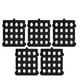 thumbnail image 5 of Tabla para doblar camisas, carpeta para ropa, suministros livianos, faldas, organizador de armario de almacenamiento portátil, carpeta de lavandería Negro, 5 of 8