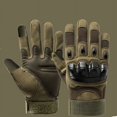 thumbnail image 1 of Guantes tácticos para hombre con diseño de águila negra, de dedo completo, para entrenamiento de montañismo al aire libre, fitness, equitación, de medio dedo, resistentes al desgaste y a los cortes,, 1 of 5